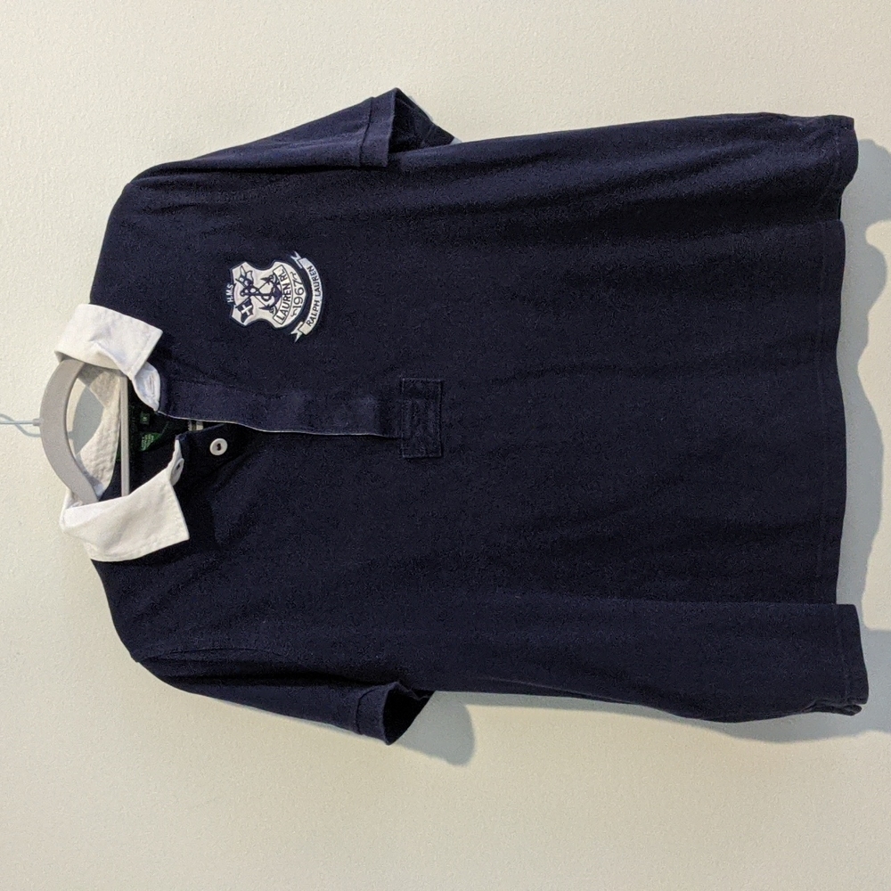 Lauren Jeans Company Woman's Size 1X Navy Polo